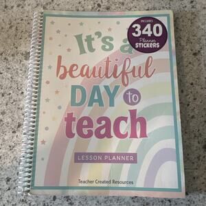 Pastel Pop Lesson Planner 8.5 inches X 11 inches